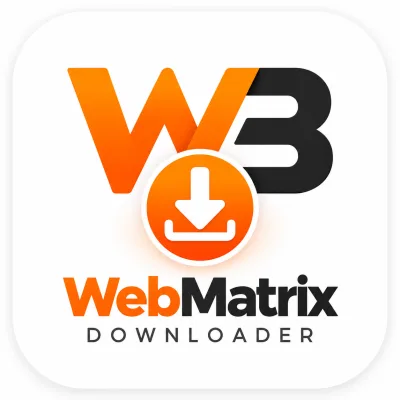 All-Rounder Video & Audio Downloader for Desktop | WebMatrix logo