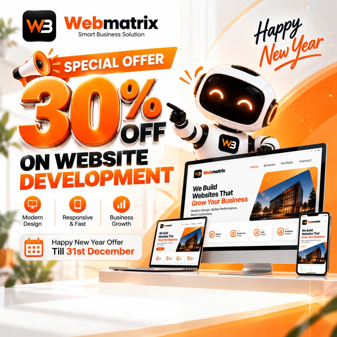 30% OFF of Website Development